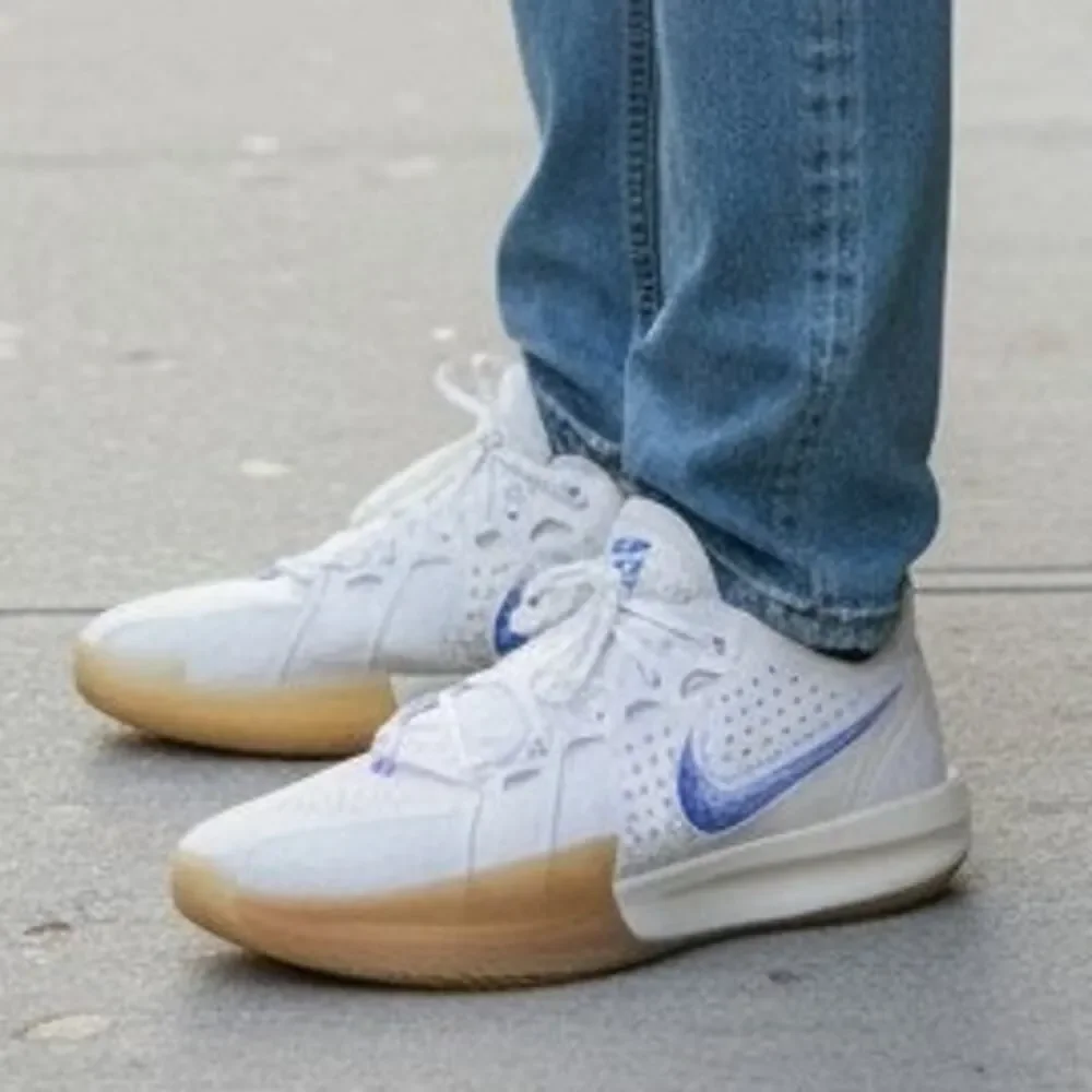 NIKE G.T. CUT 3 BLUEPRINT Men's White Basketball Shoes - Size: 10 1/2 WOW!